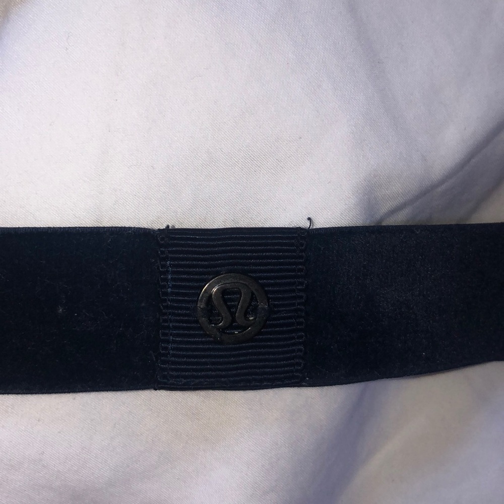 lululemon Navy Velvet Headband